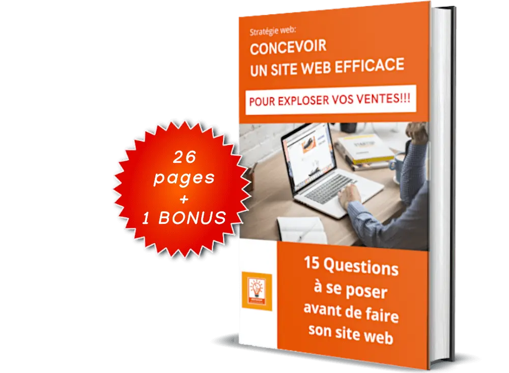 Image de l'Ebook 15 Questions &agrave; se poser avant de cr&eacute;er un site web